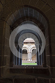 Architecture of the puy cathedral in velay