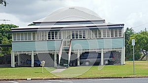 Architecture - Queenslander home discovered at Rockhampton Qld Australia
