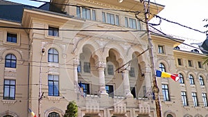 Architecture of residental area in Bucharest