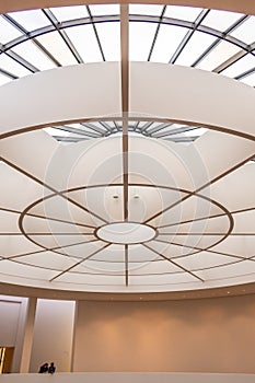 Architecture: rotunda of Pinakothek der Moderne, Munich, Germany photo