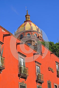 Architecture of San miguel de allende in guanajuato, mexico XXXI photo