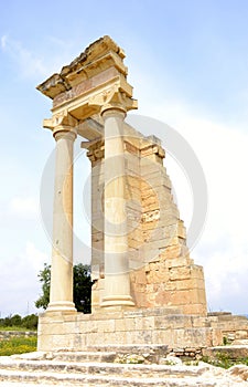 Architecture from the sanctuary of Apollon Hylates