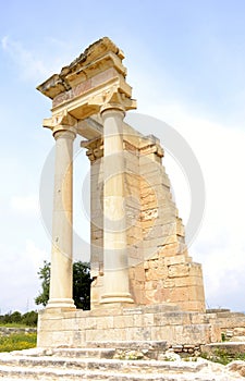 Architecture from the sanctuary of Apollon Hylates