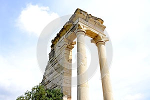 Architecture from the sanctuary of Apollon Hylates