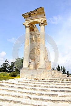 Architecture from the sanctuary of Apollon Hylates