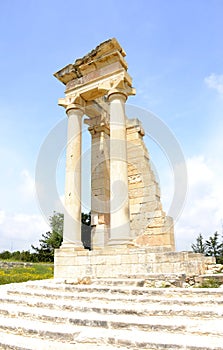 Architecture from the sanctuary of Apollon Hylates