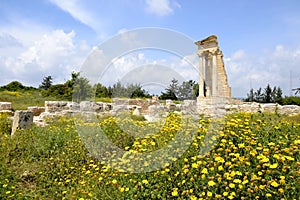 Architecture from the sanctuary of Apollon Hylates