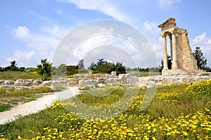 Architecture from the sanctuary of Apollon Hylates