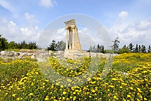 Architecture from the sanctuary of Apollon Hylates