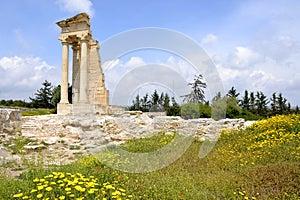 Architecture from the sanctuary of Apollon Hylates