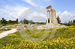 Architecture from the sanctuary of Apollon Hylates