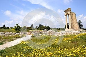 Architecture from the sanctuary of Apollon Hylates