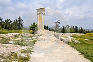 Architecture from the sanctuary of Apollon Hylates