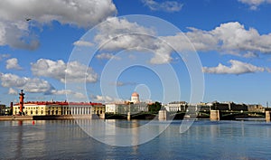 Architecture of Sankt-Peterburg city