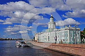 Architecture of Sankt-Peterburg city