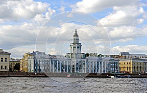 Architecture of Sankt-Peterburg city