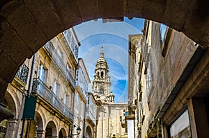 Architecture in Santiago de Compostela, Spain