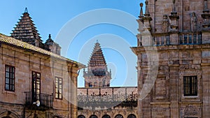 Architecture in Santiago de Compostela, Spain