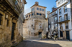 Architecture in Santiago de Compostela, Spain