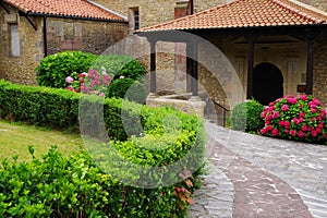 Architecture of Santillana del Mar, Cantabria, Spain