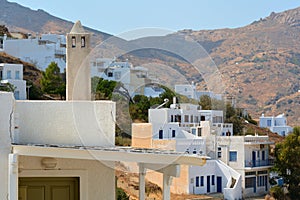 Architecture of Serifos island. Greece