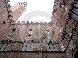 Architecture in Siena, Italy