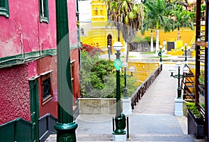 Architecture  in the south of Lima, Peru