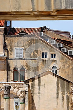 Architecture in Split, Croatia