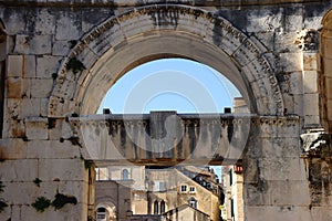 Architecture in Split, Croatia