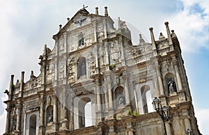 Architecture, St Paul's Ruins Macao, China