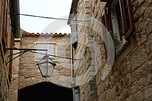 Architecture in Stari Grad, Hvar, Croatia