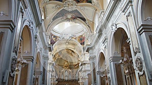 architecture structure of an historic italian Church