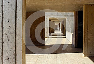 Architecture structure of the Salk Institute