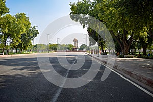 Architecture structure view near India Gate in Delhi India, Old structure near India Gate