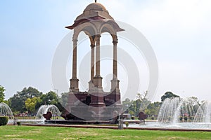 Architecture structure view near India Gate in Delhi India, Old structure near India Gate