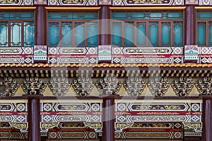 Architecture of Taiwanese style at Fo Guang San Temple