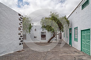 Architecture in Teguise Lanzarote Spain