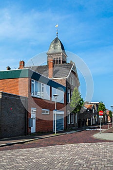 Architecture in the town of Den Helder, the Netherlands