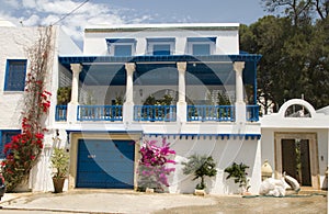 architecture Tunisia Africa Sidi Bou Said photo