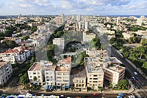 Architecture in Vedado district.