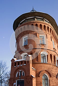 Architecture of Vladimir city, Russia, in winter.