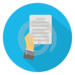 Archive, certificate Color Vector icon which can easily modify or edit