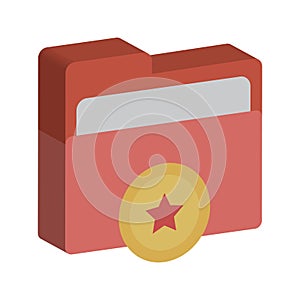Archive Color Vector Icon which can easily modify or edit