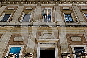 Archive General De Indias Building, Sevilla, Spain