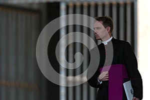 ARCHIVE IMAGES  Archbishop Monsignor Georg Ganswein, personal secretary of Pope Emeritus Benedict XVI Joseph Ratzinger