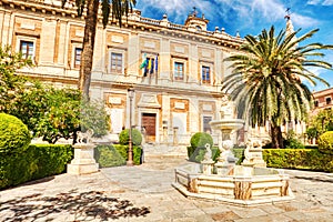 Archive Of The Indies (Archivo General de Indias) on Triumph Square, Seville photo