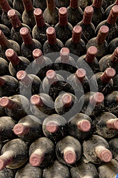 Archive wine bottles