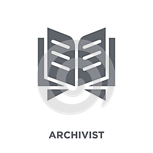 Archivist icon from Museum collection.