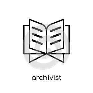 Archivist icon from Museum collection.