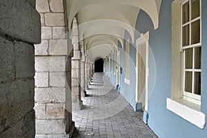 Archway in colllins barracks